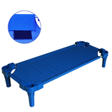 新品超值特价幼儿园专用床塑料幼园床儿童帆布床折叠床园午睡批发