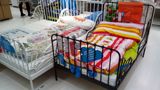 宜家专业代购米隆儿童床可伸缩铁艺床框架