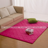 慢回弹床边地毯卧室地毯客厅茶几地毯定做满铺地毡毯垫装饰地垫子