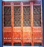 北京木雕卧室屏风隔断折屏玄关现代中式时尚客厅实木移动折叠屏风