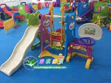 儿童加厚家用滑滑梯秋千三合一组合幼儿园室内外游乐场大玩具