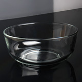 6月新品 玻璃碗大号甜品透明沙拉碗汤碗泡面碗米饭碗水果碗套装