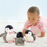 一儿童节礼物玩偶挂件发声企鹅公仔毛绒玩具小号布娃娃可爱宝宝六