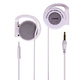 森麦 SM-iH860耳挂式耳机带麦克风笔记本单插头单孔耳麦语音挂耳