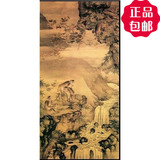 精准印花十字绣古典新款蜂猴图客厅中国古画系列封侯图竖版名画满