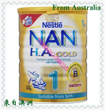 澳洲代购 Nestle雀巢NAN能恩HA超级金盾1段一段婴儿奶粉