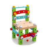 多功能组装工具椅益智螺母拆装智力椅拆卸螺丝智慧鲁班椅组合玩具