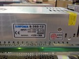 SUNPOWER S-360-12 开关电源 LED电源 监控电源 安防电源12V30A