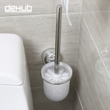 韩国dehub超级吸盘马桶刷底座套装 厕所刷子多功能洗厕洁厕软毛刷