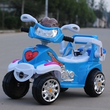 宝宝儿童电动车摩托车三轮车遥控婴儿小孩电瓶玩具车四轮男女包邮