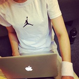 乔丹t恤男短袖AJ篮球运动宽松上衣jordan男士圆领体恤加大码夏季