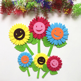 幼儿园装饰儿童房装饰品幼儿园教室布置墙贴毛毡DIY墙贴太阳花
