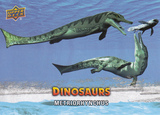 UPPER DECK 恐龙卡sp卡121顶级印刷海洋生物卡metriorhynchus
