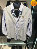 BYCB62X08皇冠专柜正品太平鸟男装16夏款限量版米奇系列衬衫￥428
