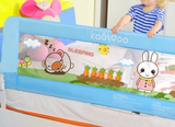 k欧式多功能松木婴儿床带护栏儿童游戏床可折叠实木宝宝床