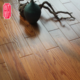 天元尚品美国红橡 加厚22MM实木地板 橡木A级实木仿古本色地板