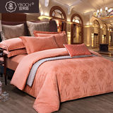 宜帛诚酒店床上用品四件套全棉1.5m床纯棉床单被套2.0m欧式床品
