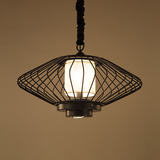 现代新中式吊灯仿古铁艺鸟笼灯创意鸟笼灯酒店茶楼餐厅灯具