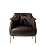 PoltronaFrau sofa chair 客厅卧室真皮沙发椅休闲椅子欧式椅子