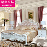 欧式床 法式双人床 简约韩式田园公主床 1.8米 婚床 床铺 主卧床