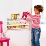 创意儿童挂墙上小书架壁挂书柜 宜家置物架隔板壁柜报刊架杂志架