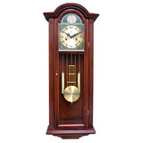 实木欧式机械钟 挂钟 客厅 卧室摆钟 复古创意全铜钟表 20113
