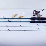 1.2/1.35米海竿海钓竿路亚竿套装远投碳素直柄纺车轮抛杆鱼竿渔具