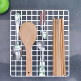 日本KM厨房置物架塑料沥水架 碗柜收纳架碗筷架 储物架碗碟杯架