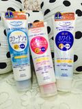 日本代购Kose/高丝洗面奶玻尿酸滋润保湿卸妆两用加量版190g