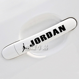 NBA 飞人乔丹 门把手 篮球 汽车贴纸 反光车贴 air jordan球队星