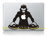 MacBook贴纸 笔记本贴膜 苹果笔记本电脑个性创意贴纸 DJ音乐人