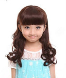 韩版宝宝儿童假发婴儿童假发公主卷发女童摄影假发套长卷发包邮