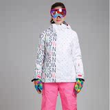 户外正品GSOU SNOW滑雪服 女防水防风保暖双板单板韩国滑雪衣外套