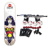 美国代购 滑板ALMOST X DC 神力女超人漫画协作 8.38滑板海斯蓝