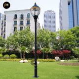 欧式庭院灯小区公园道路亮化工程景观灯草坪灯3米3.5米路灯