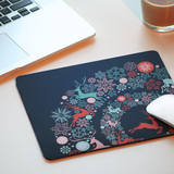 创意定制游戏鼠标垫超大加厚办公桌垫韩国卡通可爱键盘垫碗垫布垫