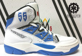 Adidas Mutombo三叶草 穆托姆博 限定版 高帮篮球鞋 白蓝 G99903
