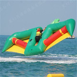 水上充气蝙蝠大小飞鱼雪地船极速大型乐园玩具游乐设备成人冲浪船