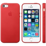 原装iphone5/5se官方皮革手机壳 苹果5代皮套 纯色简约保护套商务
