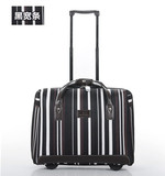 外贸高档拖包牛津布拉杆包帆布拉杆箱商务旅行箱18寸登机行李袋