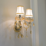 弗仑帝亚品牌灯饰灯具 欧式水晶壁灯 客厅卧室床头过道灯