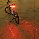 自行车尾灯山地车智能尾灯转向灯激光尾灯警示灯死飞单车夜骑行灯