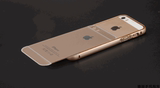 推拉式iPhone5S手机壳金属边框带后盖背板苹果6保护套6plus外框。