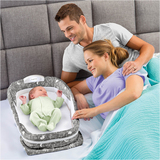 明星正品宝宝小床中床小床新生儿旅行便携可折叠床上床新款婴儿床