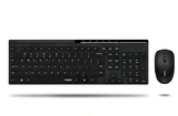 Rapoo/雷柏X8100无线键鼠套装 超薄键盘鼠标套件静音防水省电特价