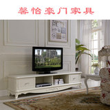 欧式电视柜白漆白色电视柜成人木橡木是广东省整装佛山市