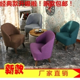 简约现代新款布艺日式创意卧室休闲单懒人沙发 小户型组合围椅阳