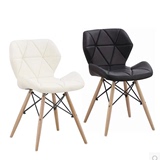 北欧创意伊姆斯椅子 时尚现代休闲简约皮椅高档餐椅个性设计师椅