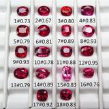 11红粉色尖晶石裸石1克拉以下1200/ct起彩色宝石定制戒指耳钉吊坠