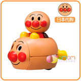 现货日本代购面包超人宝宝回力车玩具儿童小汽车玩具车迷你益智
